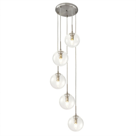 Citilux Томми CL102051 Подвесной светильник Матовый Хром