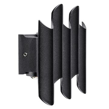 Уличный настенный светодиодный светильник 5W 4000К 341547 чёрный Bosso Lightstar