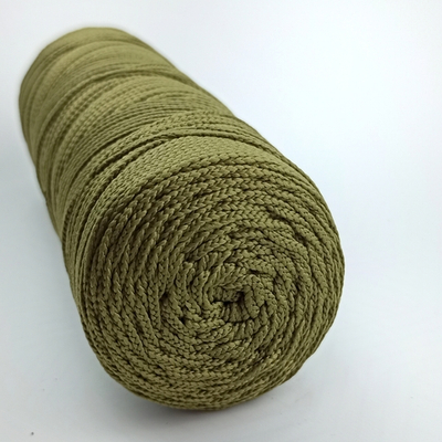 Полиэфирный шнур круглый 1 мм Олива