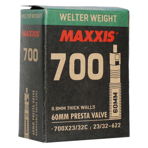 Камера велосипедная MAXXIS WELTER WEIGHT 700X23/32C (23/32-622) 0.8 LFVSEP60 преста