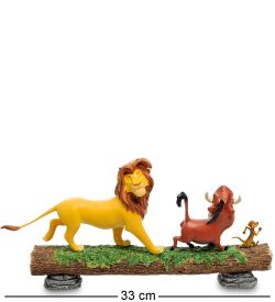 Disney Showcase Disney-A27708 Фигурка «Симба, Тимон и Пумба (Беззаботная жизнь)»