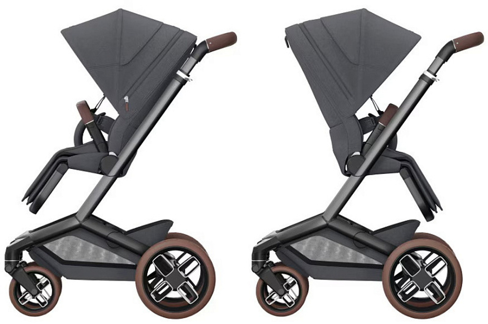 Детская коляска Maxi-Cosi Fame 2 в 1 Twillic Graphite/твил.графит