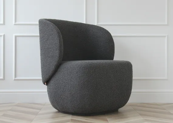 Кресло Ellipse E5.1 (серый, букле)