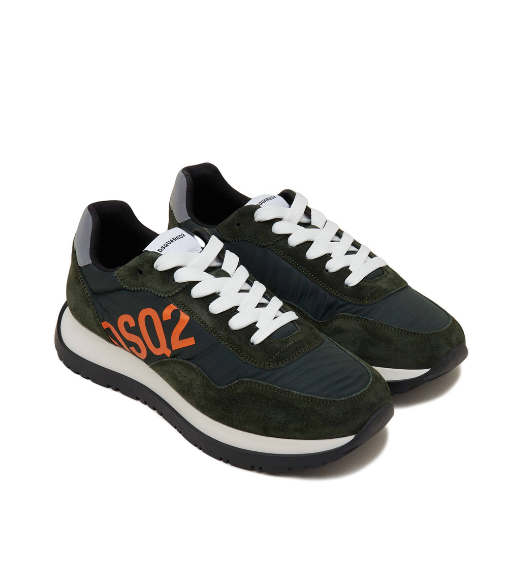 Skórzane кроссовки Dsquared2 - черный(SNM0270 01601681)