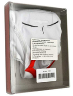 Женские трусики с ротиком (Размер: S-M-L) (Цвет: белый с красным)