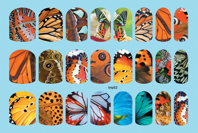 Термопленка ALLURE Арт.tmp52 Набор 24 шт