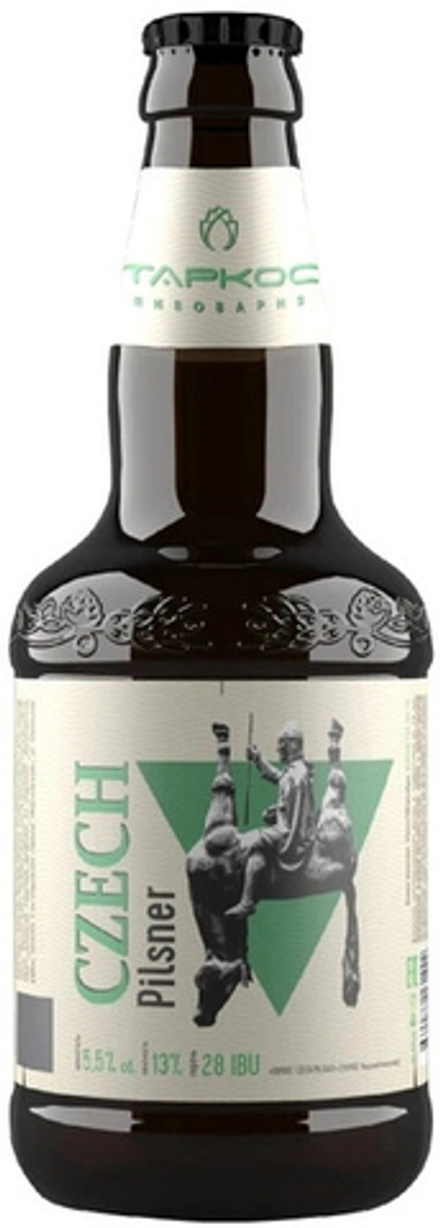 Пиво Таркос Чешский Пилснер / Tarkos Czech Pilsner 0.45 - стекло