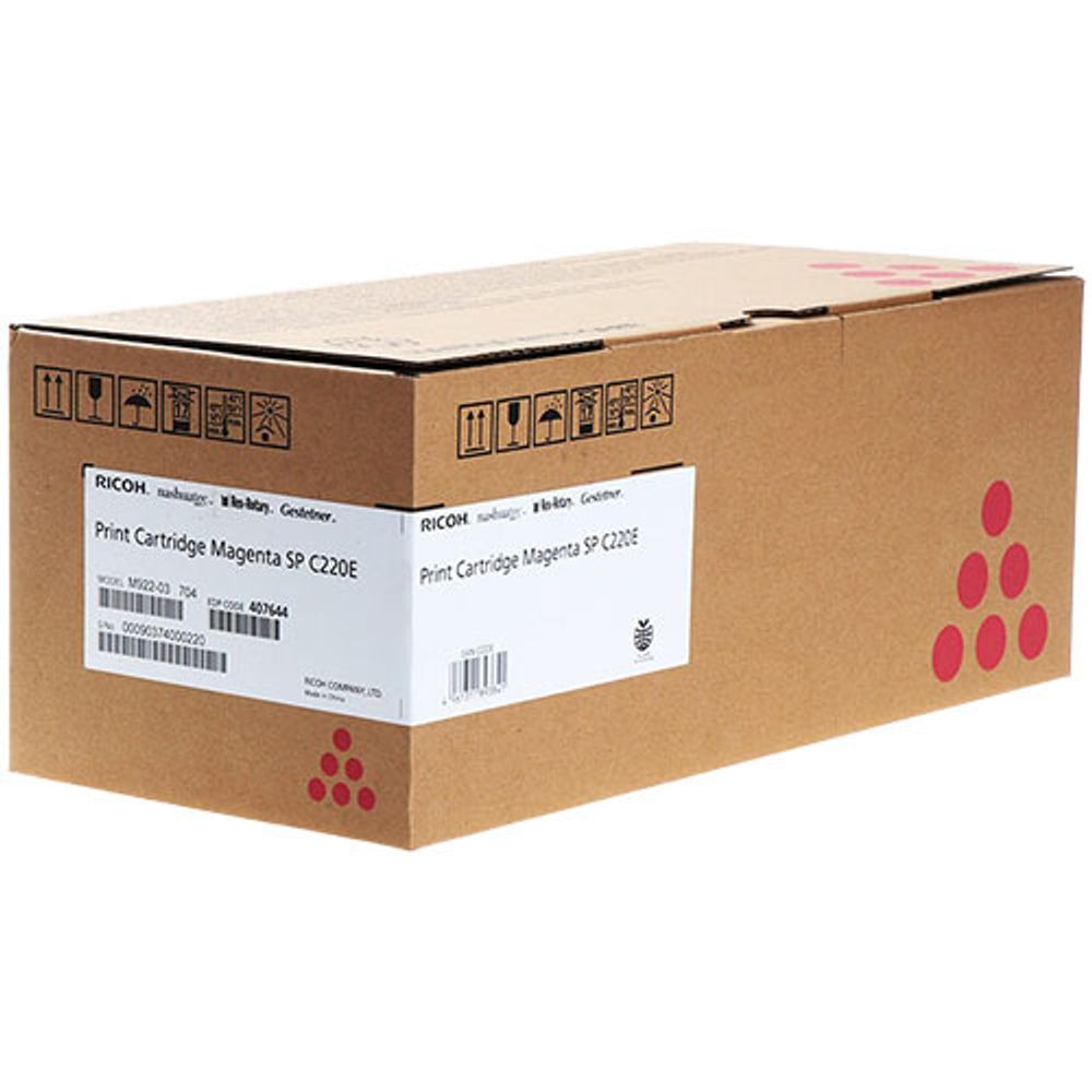 Картридж Ricoh тип SP C220 406054/407644 для SPC220/C221/C222/C240 пурпурный