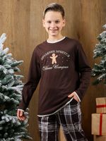 Костюм для мальчика Твикс-2 Виотекс КОРИЧНЕВЫЙ