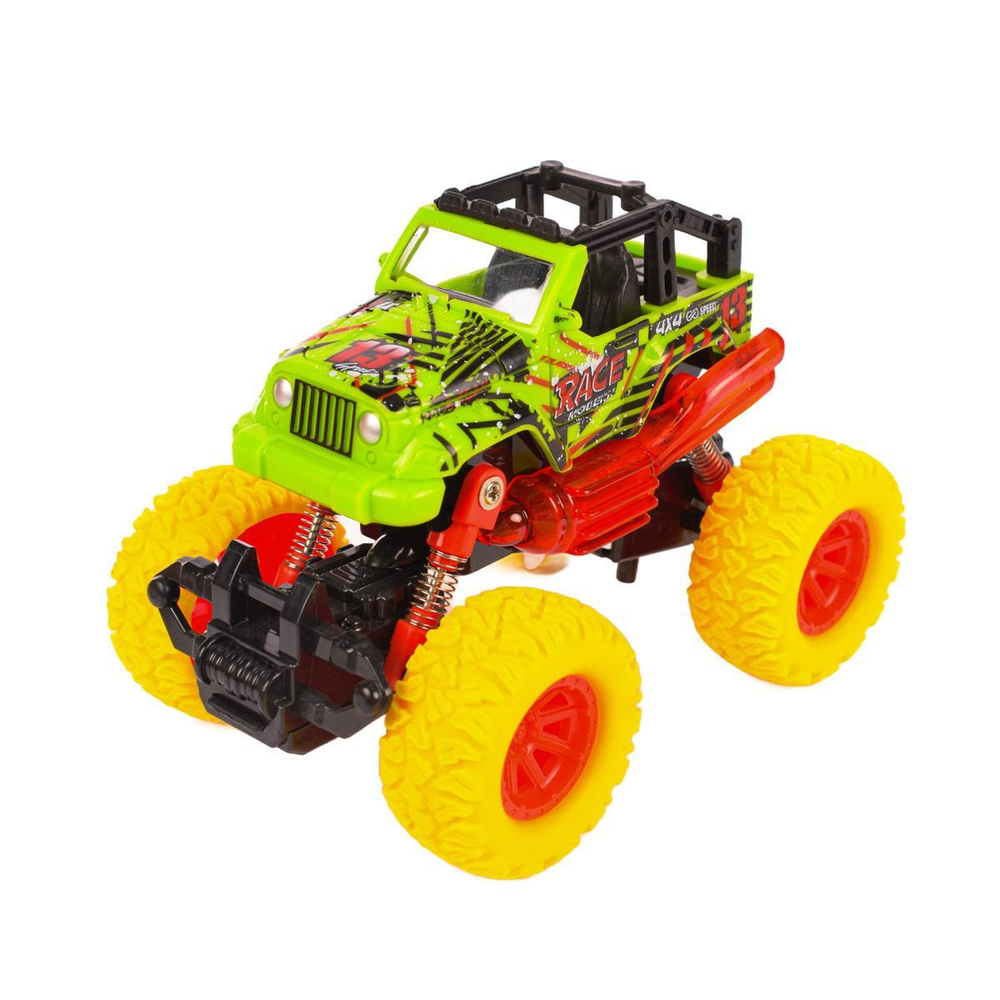 Машина инерц., свет, звук, коробка , в ассорт.