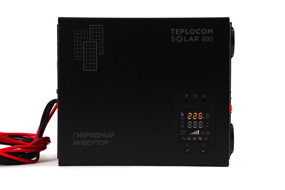 Гибридный солнечный инвертор TEPLOCOM SOLAR-800
