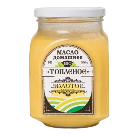 Масло томленое "Золотое" домашнее, 550 г