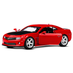 Модель 1:43 Chevrolet Camaro SS, красный, откр. двери, инерция