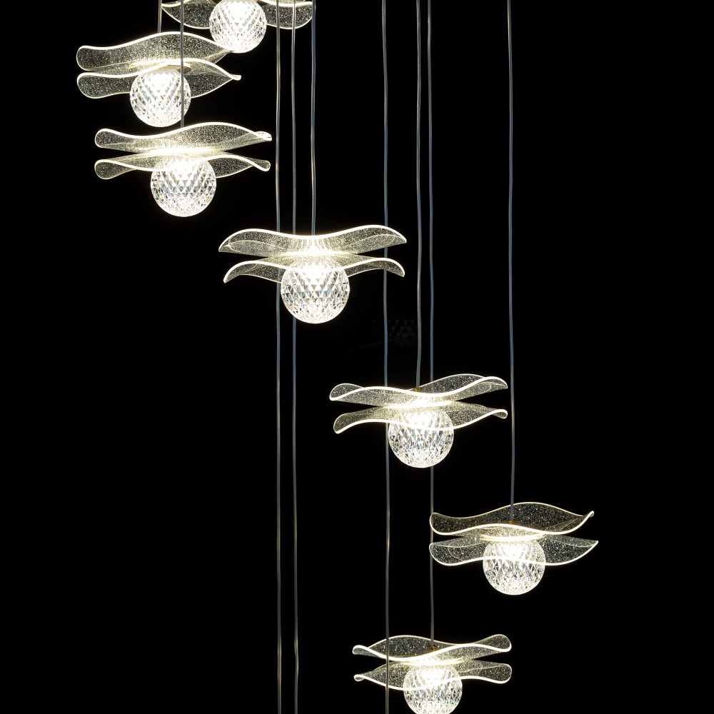 Citilux SIGNATURE CL247057 Люстра светодиодная каскадная