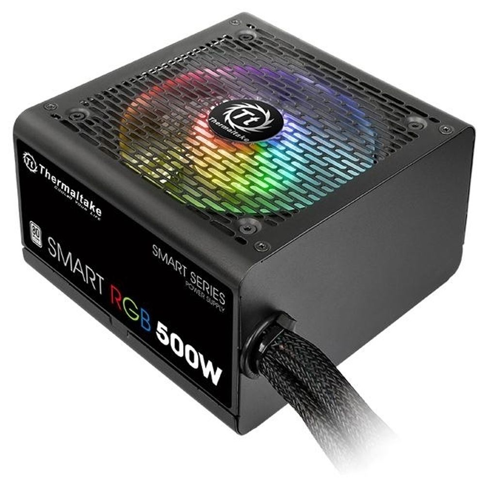 Блок питания Thermaltake ATX 500W Smart RGB 80 PLUS