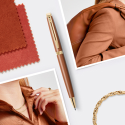 Waterman Hemisphere Metallic Copper Lacquer GT ручка шариковая, 1,0мм, подарочная упаковка