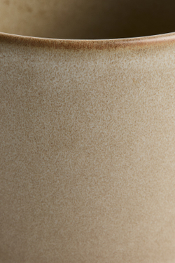 H&M HOME Небольшие керамические баночки с крышками, бежевый