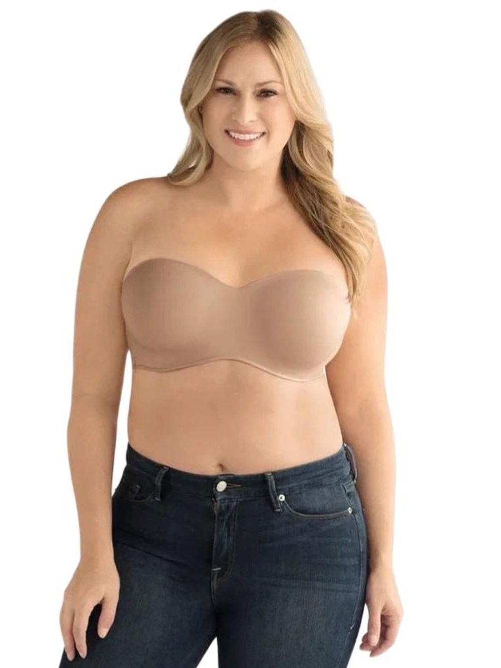 Бюстгальтер для фиксации экзопротезов молочной железы Amoena 0457 бежевый 90B