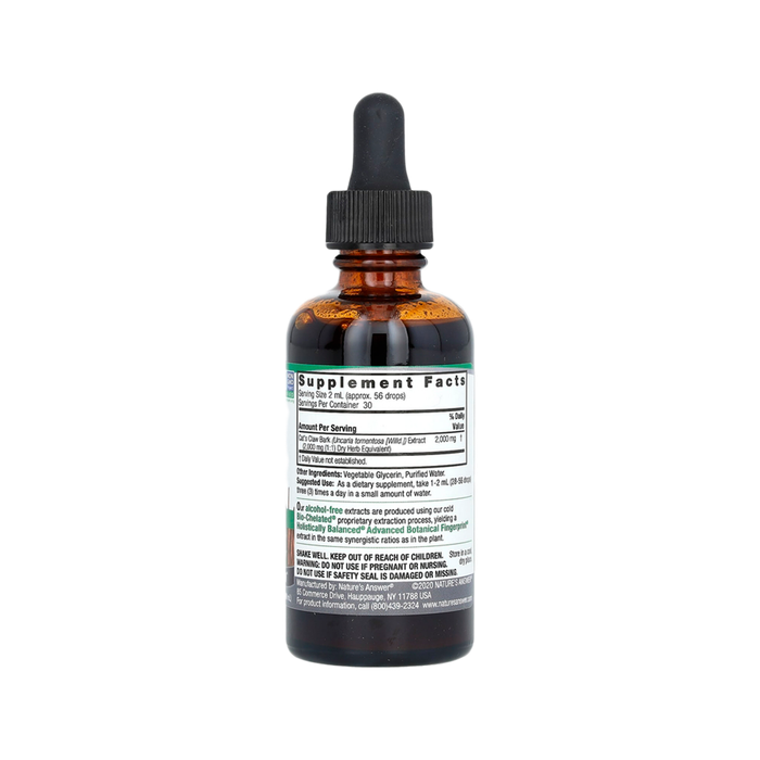 Экстракт коры кошачьего когтя, Cat's Claw, Nature's Answer, 60 мл 2