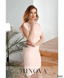 Платье 3021-пудровый Minova
