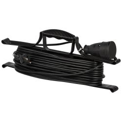 Удлинитель силовой ЭРА GREEN LINE FR-10-20m Greenline на рамке 1 розетка без заземления 20м ПВС 2x1мм2