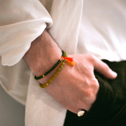 браслет из нефрита 4 мм