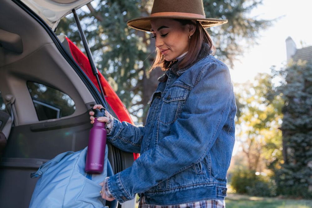 Бутылка Klean Kanteen Classic Narrow Sport 18oz (532 мл) Purple Potion