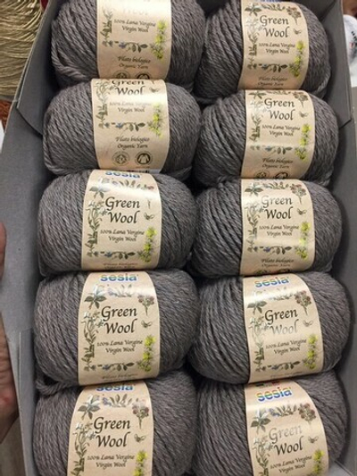 100% шерсть Lana Virgine Green Wool Manifatura Sesia 10*50 гр 80м/50 гр col 9202 цена за моток 50гр