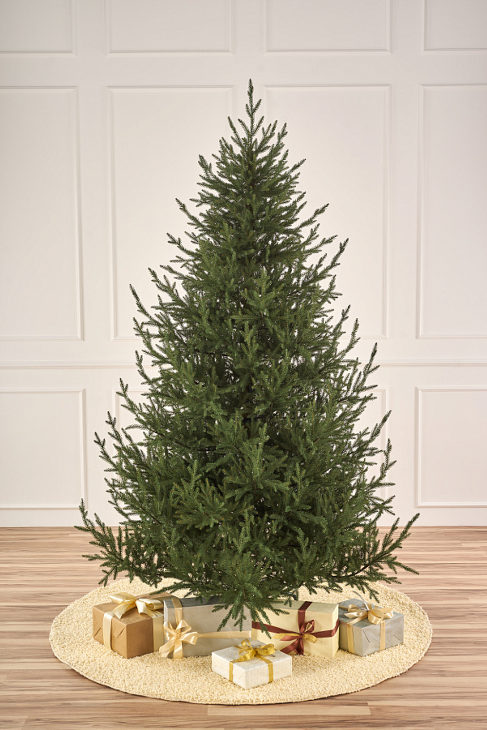 Ель искусственная Лесная Симфония 1,8 м подставка металл 100% Литые веточки МаксКристмас