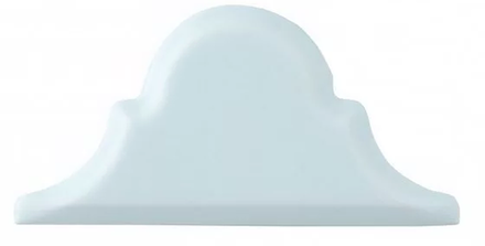 Adex Renaissance Arabesco Biselado Remate Ice Blue 7.5x15