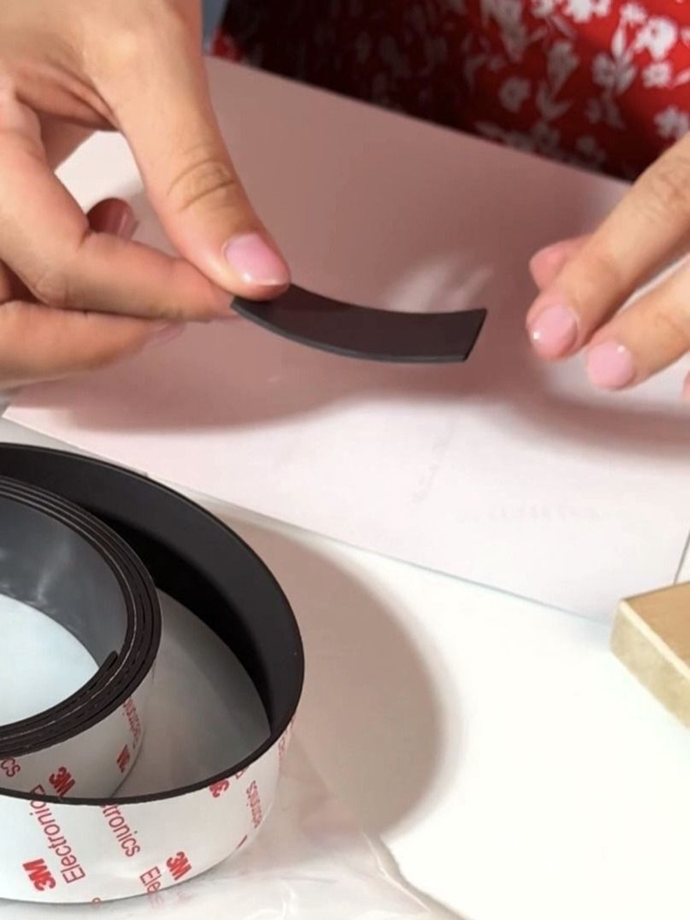 Магнитная лента с усиленным клеевым слоем 3М; ширина 25,4 мм, длина 3 метра