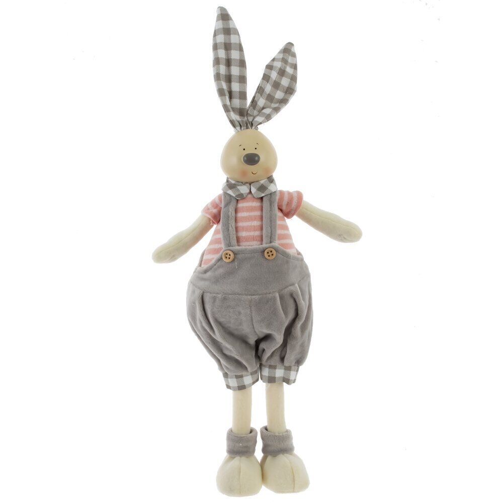 GAEM Игрушка набивная "Заяц/Зайка", L13 W8 H44/33 см, 2в.
