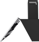 Кухонная вытяжка MAUNFELD Bridge 60 нержавеющая сталь\черное стекло фото 7