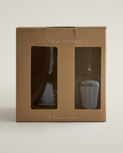 Zara Home кувшин из стекла, цвет прозрачный, 26 см