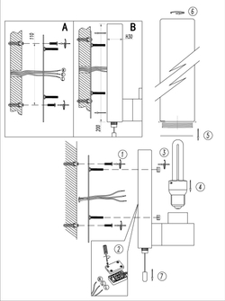 Бра Odeon Light 2660/1W