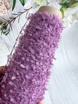 пряжа для вязания травка пушистая реснички