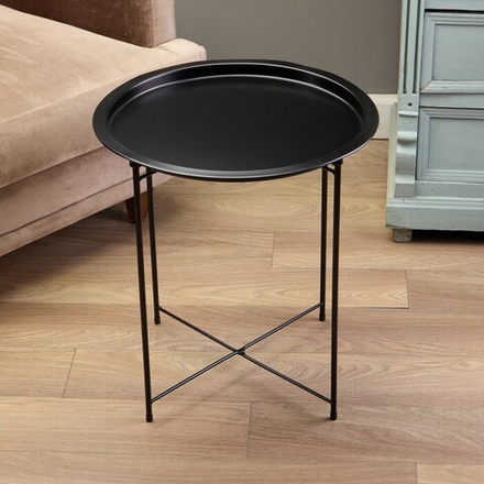 Столик журнальный, 470×470×510 мм, цвет чёрный