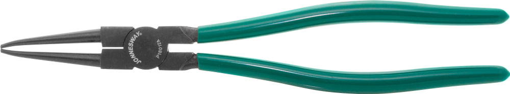 P18012A Щипцы прямые для стопорных колец удлиненные с ПВХ рукоятками, сжим, 85-165 мм, 3.5-4.0 мм, 310 мм