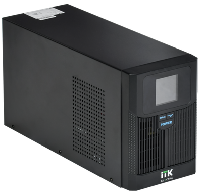ITK ELECTRA LT ИБП однофазный линейно-интерактивный 1кВА/0,8кВт 4хС13 LCD дисплей АКБ 2х7AH USB RJ45/11