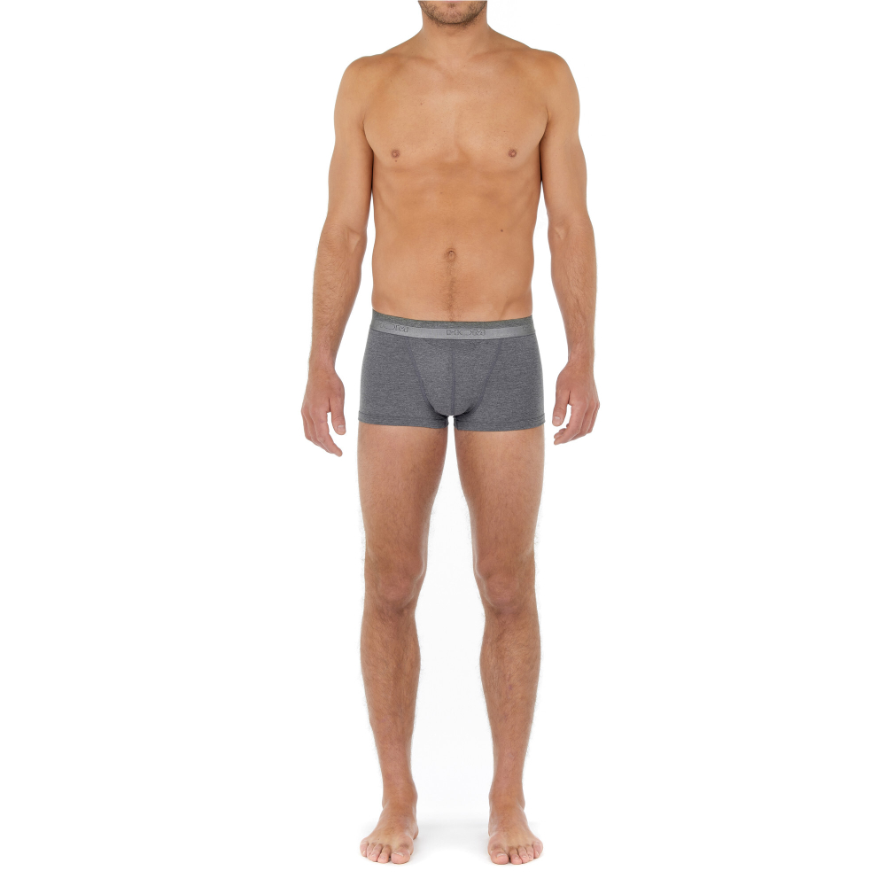 Мужские трусы боксеры серые HOM HO1 Boxer Briefs HO1 359520_4000ZU