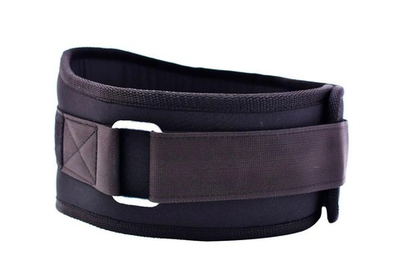 Пояс атлетический Wide, черный (XXXL (110-130 см))