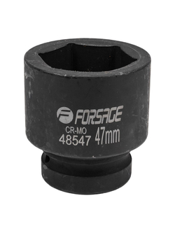Головка ударная 1'', 47мм (6гр.) Forsage F-48547