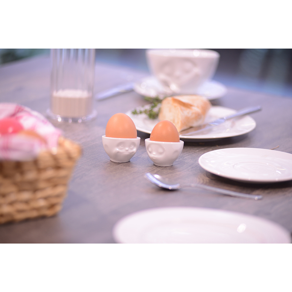 Набор подставок для яиц 2шт Tassen Kissing & Dreamy белый