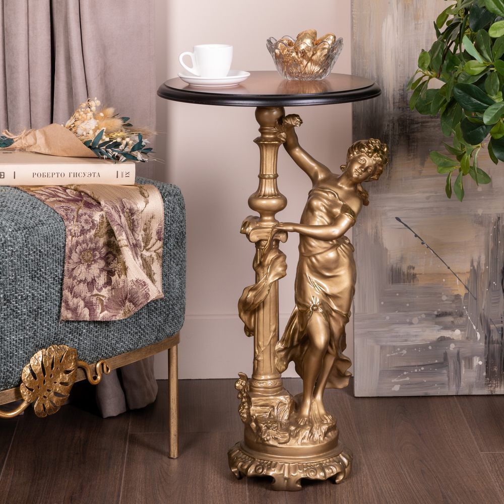 Подставка декоративная Летний вечер Бронза Орех