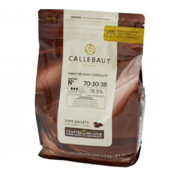 Горький шоколад 70,5% 2,5кг Callets Callebaut