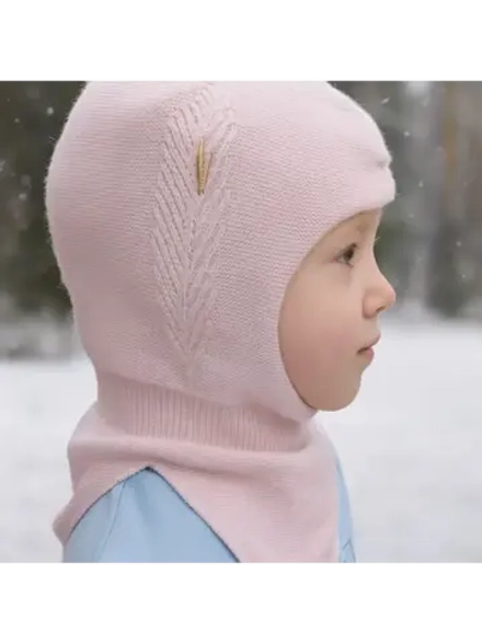 Шапка-шлем для девочки