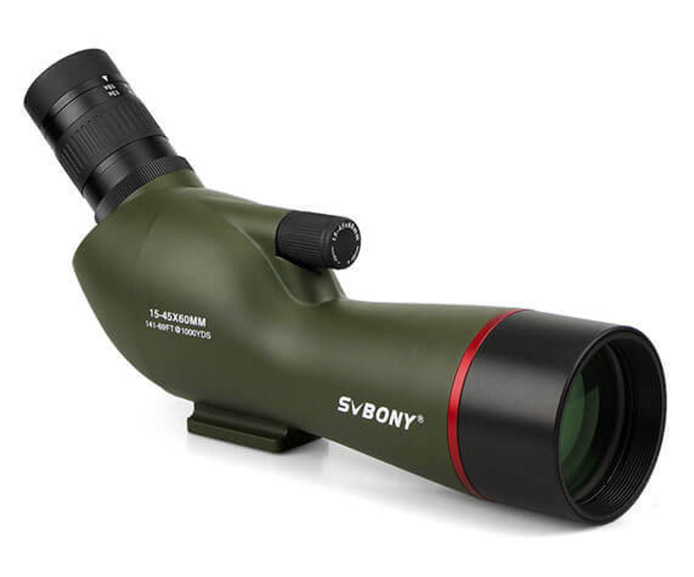 Зрительная труба SVBONY SV19 15–45x60 WP, наклонная - фото 1