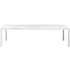 Стол пластиковый раздвижной Rio, 210-280х100 см, белый