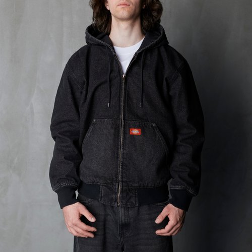 Куртка мужская Dickies Hooded Denim Jacket  артикул:DK0A89FBL241 - купить в магазине Дайс
