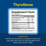Natural Factors, WomenSense®, ThyroSense®, добавка для щитовидной железы, 120 вегетарианских капсул